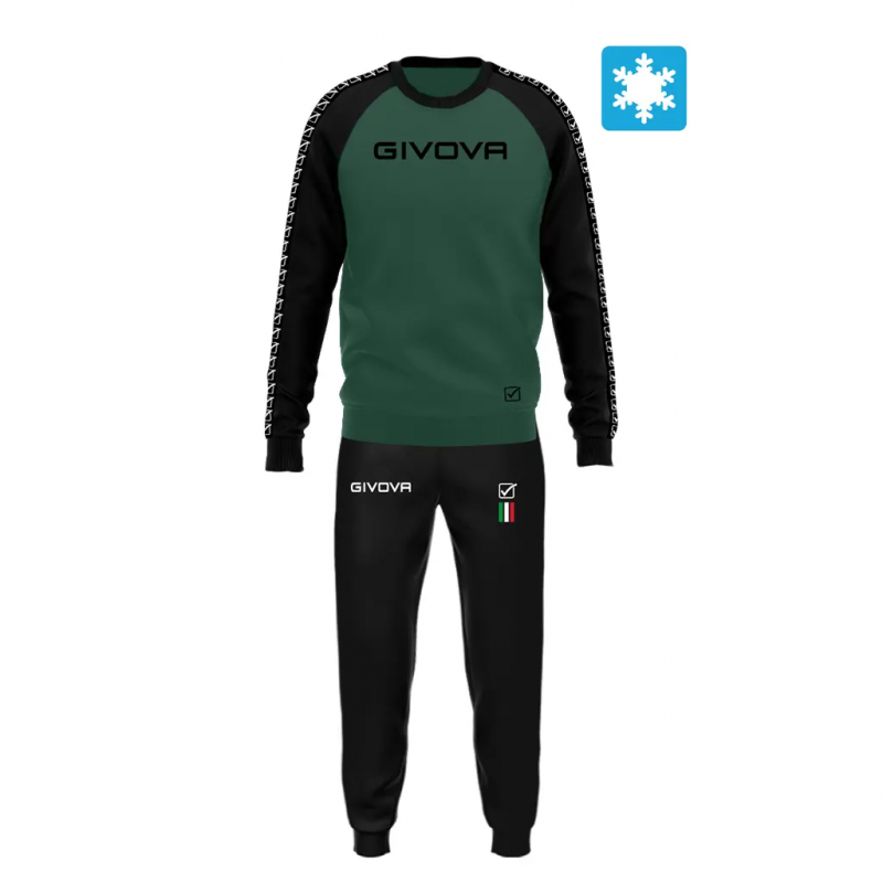 Trainingsanzug mit Kinderstreifen Givova Italia 102