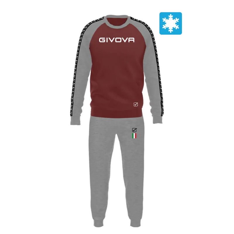Trainingsanzug mit Kinderstreifen Givova Italia 102