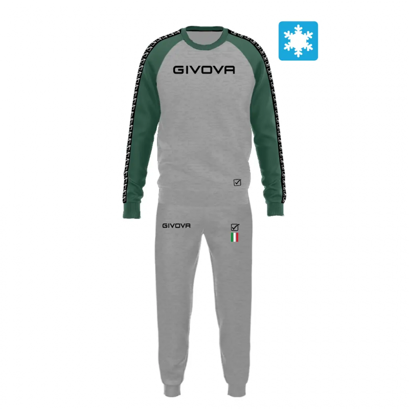 Trainingsanzug mit Kinderstreifen Givova Italia 102