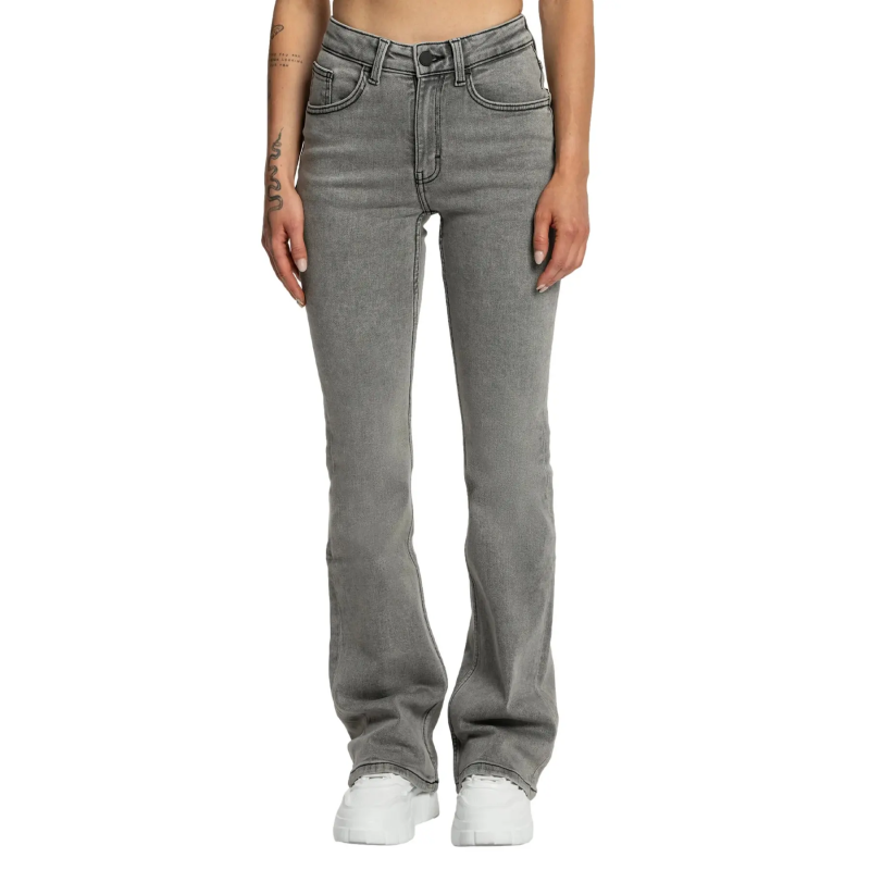 Damen Flare Jeans Gym Glamour Push Up