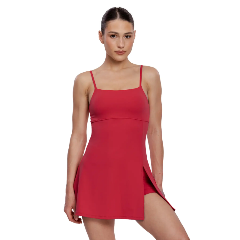 Kleid, kurz, Damen Gym Glamour