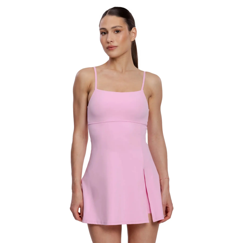 Kleid, kurz, Damen Gym Glamour