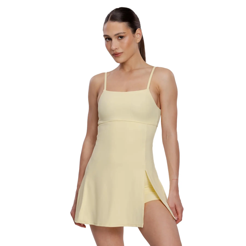 Kleid, kurz, Damen Gym Glamour