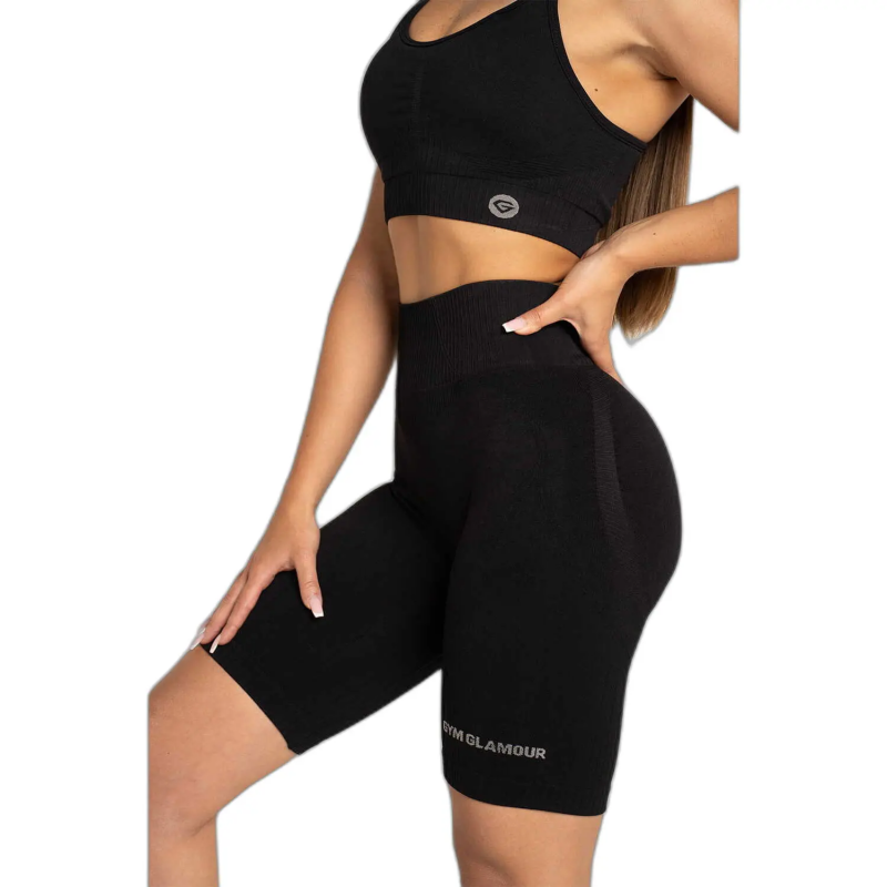 Push-up Shorts Damen Gym Glamour Biker 2.0