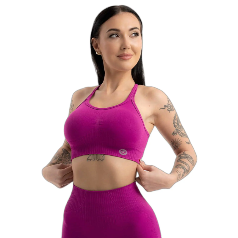 Damen-Sport-BH Gym Glamour Push up 2.0