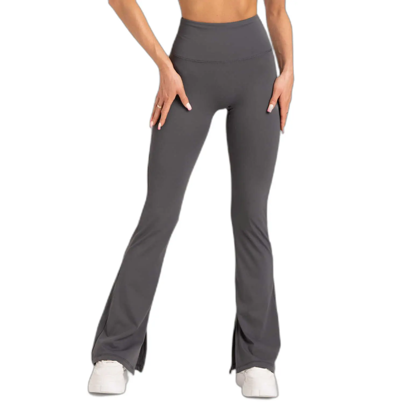 Leggings Damen Gym Glamour Flare