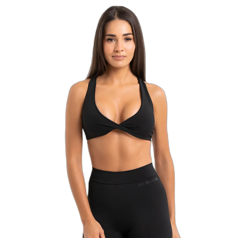 Damen-Sport-BH Gym Glamour Twist Glow