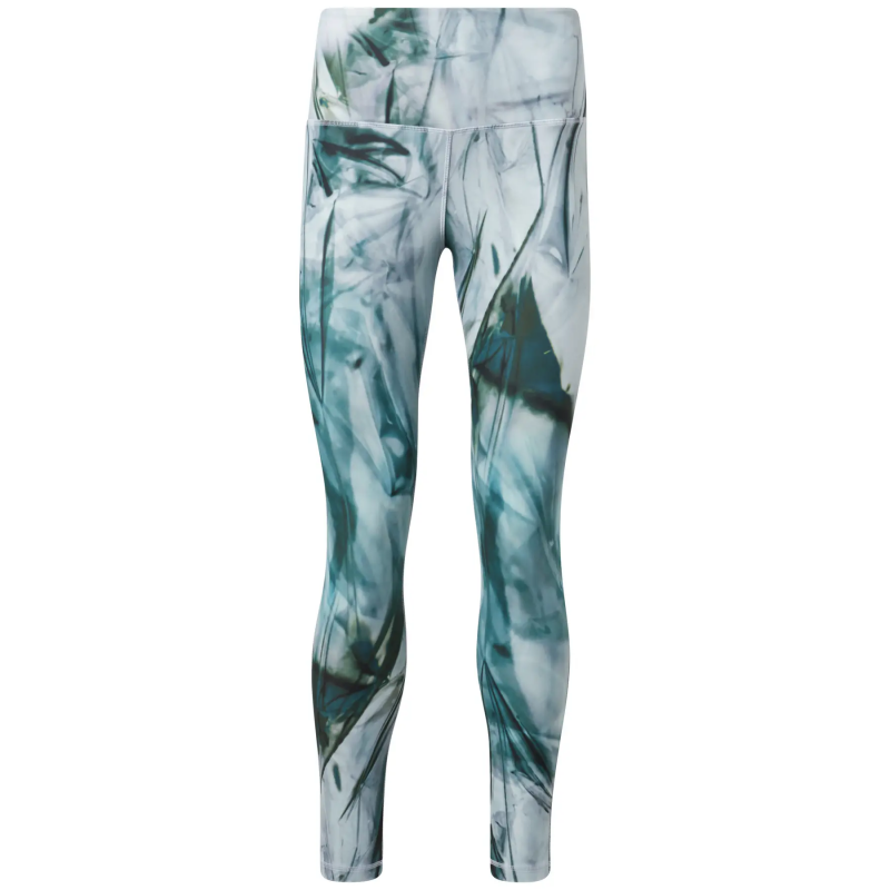 Leggings für Frauen Reebok Lux Bold High-Waisted Liquid Abyss Print