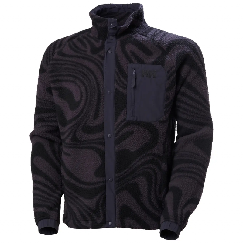 Bedruckte Trainingsjacke Helly Hansen Panorama Pile Snap