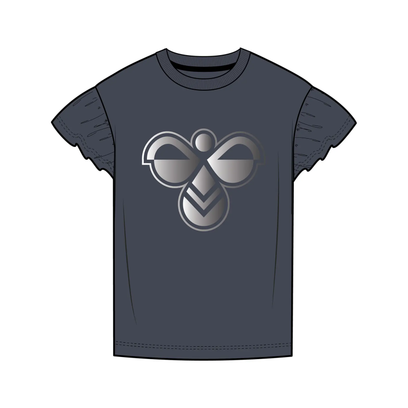 Mädchen Rüschenshirt Hummel