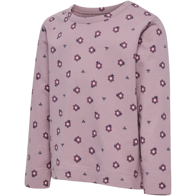 Langarm T-Shirt mit Druck für Kinder Hummel