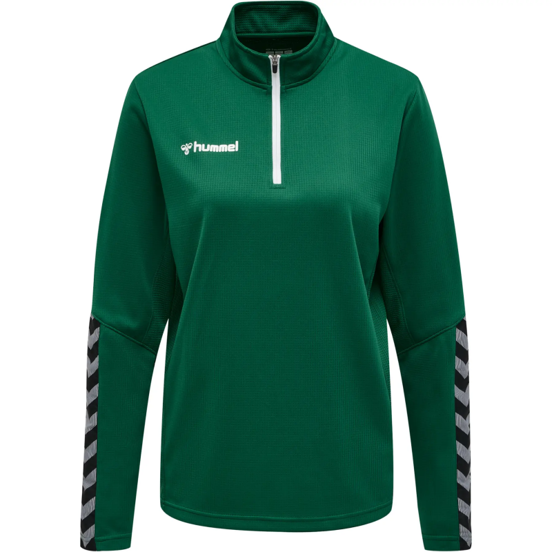 Sweatshirt Damen Hummel demi-zip hmlAUTHENTIC