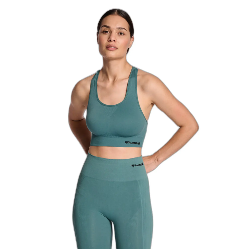 Nahtloser Sport-BH, Damen Hummel Tif