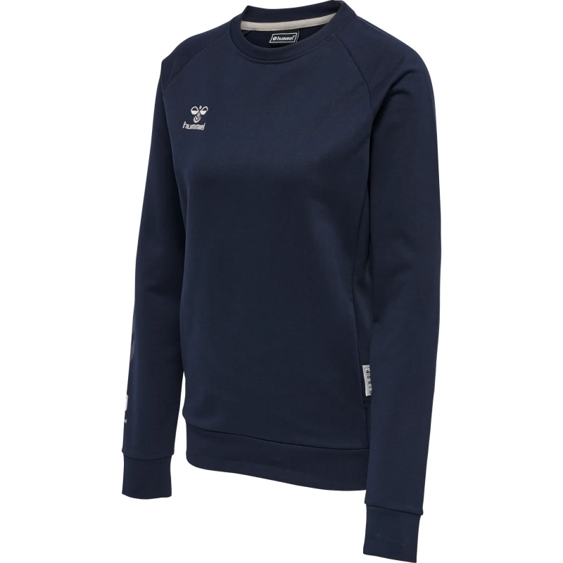 Sweatshirt Baumwolle Damen Hummel Move Grid