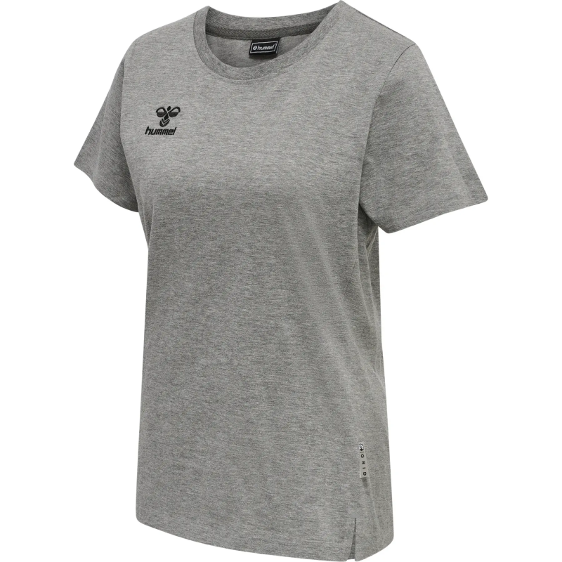 T-Shirt aus Baumwolle, Damen Hummel Move Grid