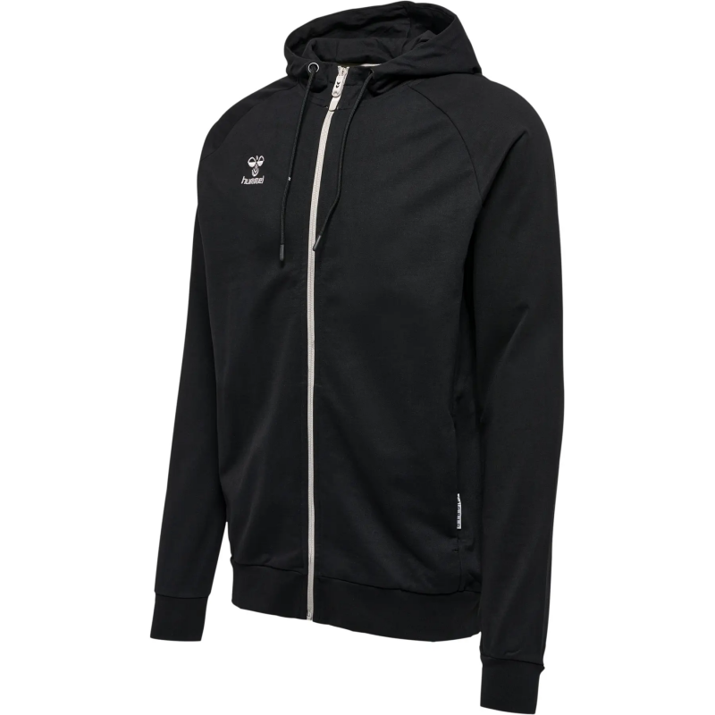 Sweatshirt mit Kapuze und Reißverschluss aus Baumwolle, Damen Hummel Move Grid