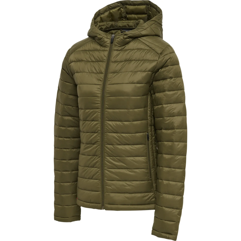 Daunenjacke mit Kapuze, Damen Hummel Red