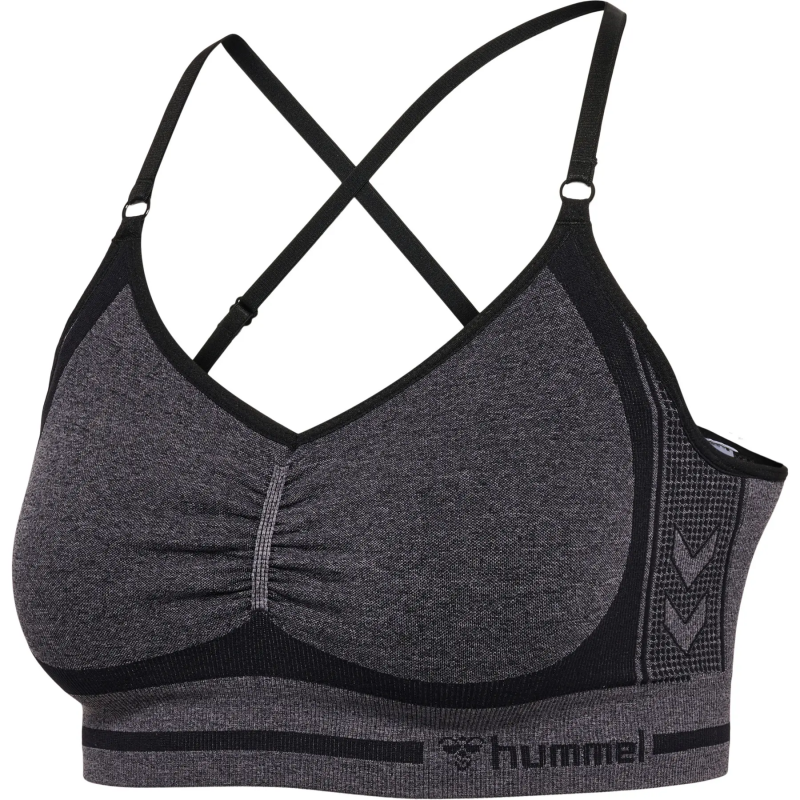 Nahtloser Sport-BH, Damen Hummel MT Lulu scrunch