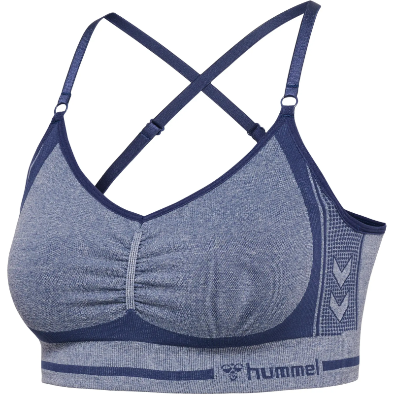 Nahtloser Sport-BH, Damen Hummel MT Lulu scrunch