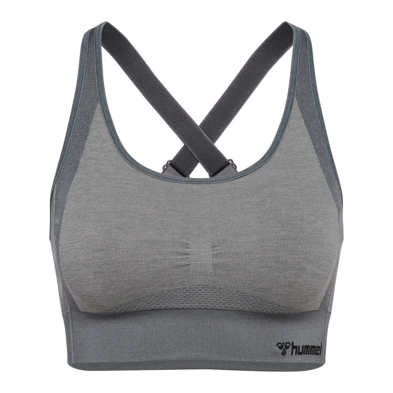 Nahtloser Sport-BH, Damen Hummel MT Shine