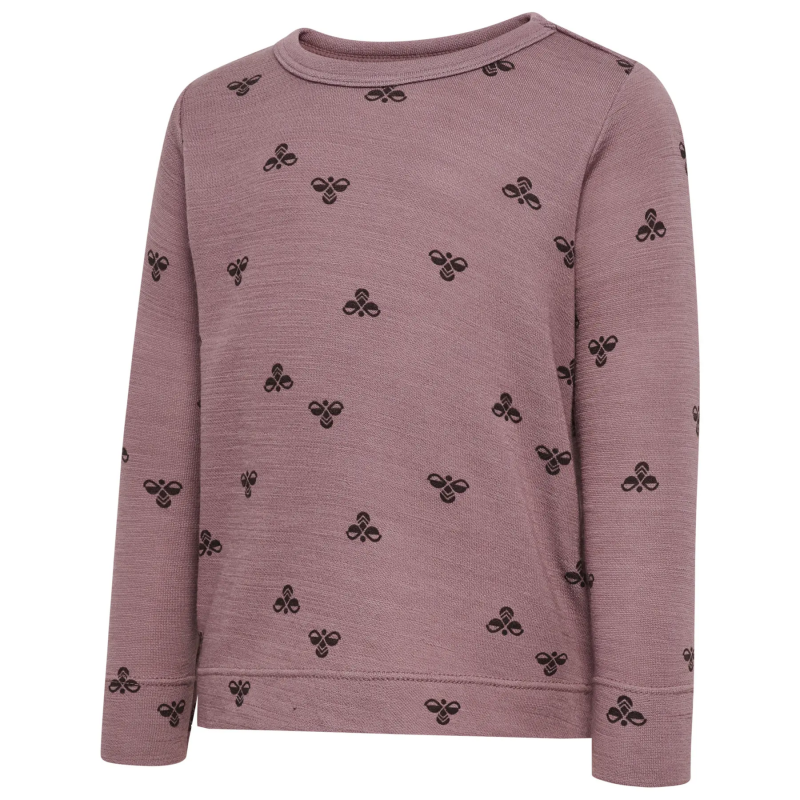 Langarmshirt für Babys Hummel Mini Wool