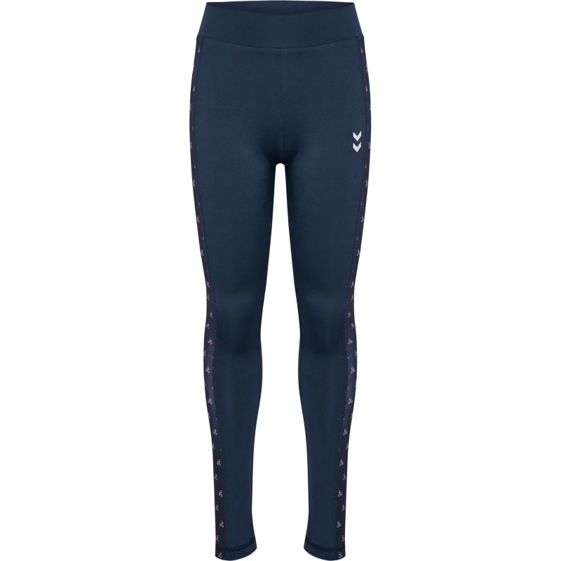 Leggings mit hoher Taille, Mädchen Hummel MIX