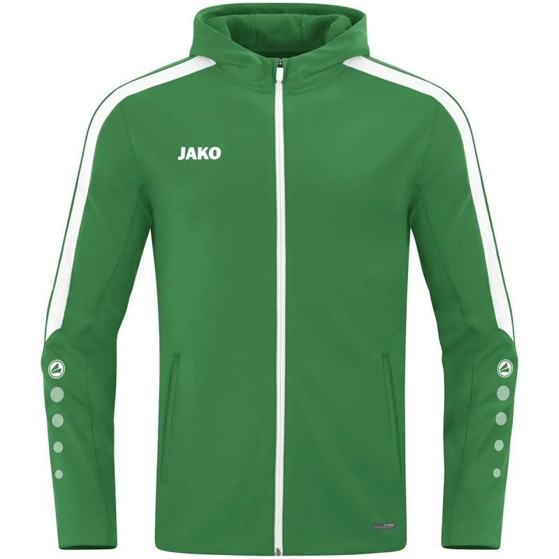 Kinder-Trainingsjacke mit Kapuze Jako Power