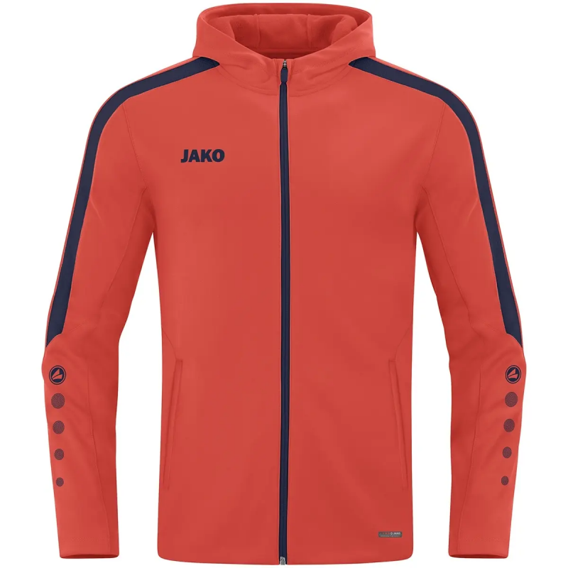 Kinder-Trainingsjacke mit Kapuze Jako Power