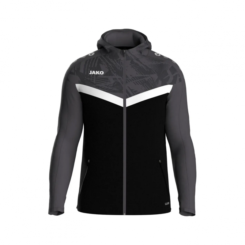 Sweatjacke mit Kapuze Full Zip Damen Jako Iconic