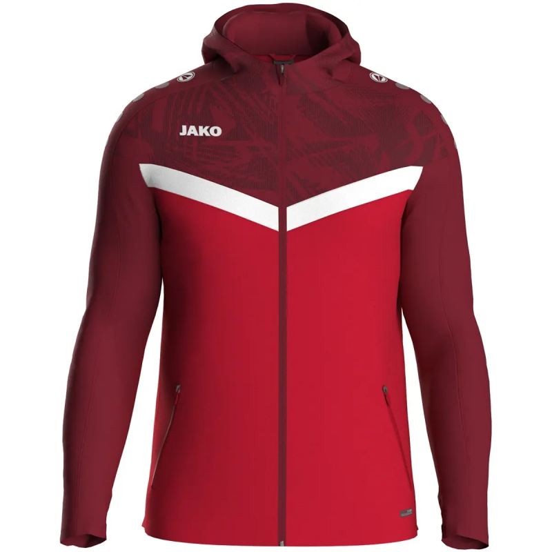 Full Zip Kapuzen Sweatjacke Kind Jako Iconic