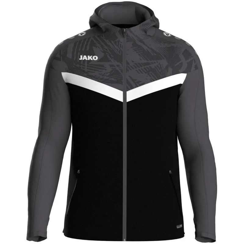 Full Zip Kapuzen Sweatjacke Kind Jako Iconic