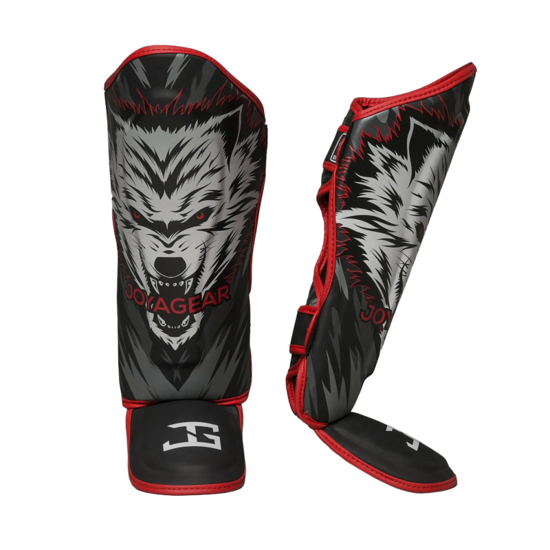 Kickboxen Schienbeinschoner Kind Joyagear Wolf