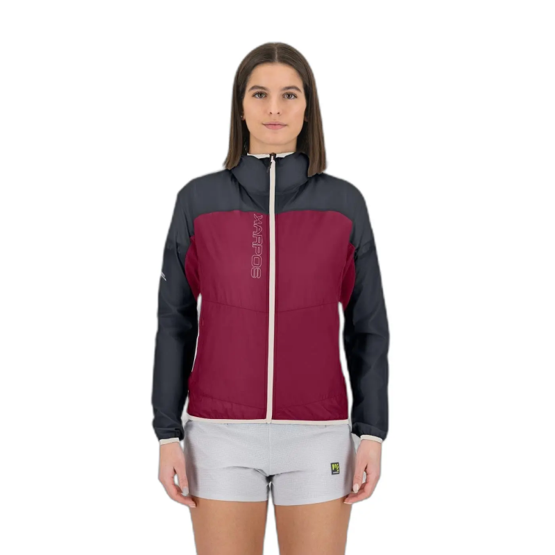 Windjacke mit Kapuze, Damen Karpos Lavaredo