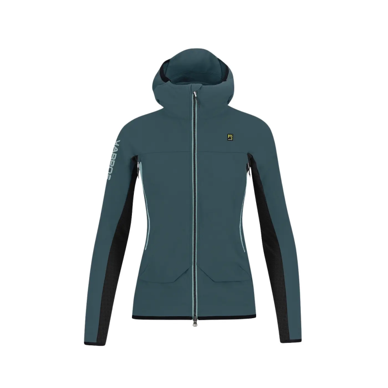 Kapuzenjacke für Damen Karpos Pizzo Bianco