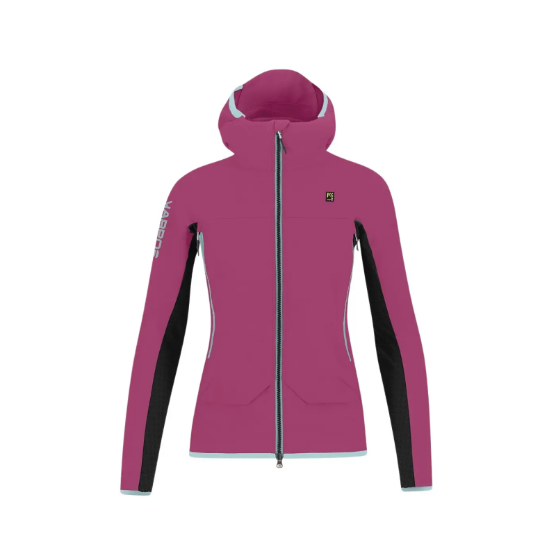 Kapuzenjacke für Damen Karpos Pizzo Bianco