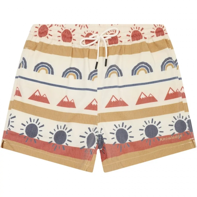 Badehose KnowledgeCotton Apparel Seersucker