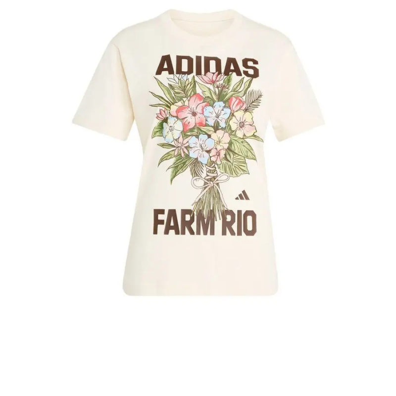 Damen Grafik T-Shirt adidas X Farm Rio
