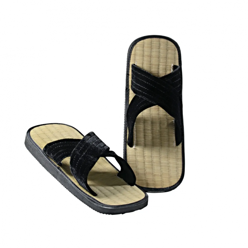 Sandalen aus Reisstroh Kind Kwon Zoris