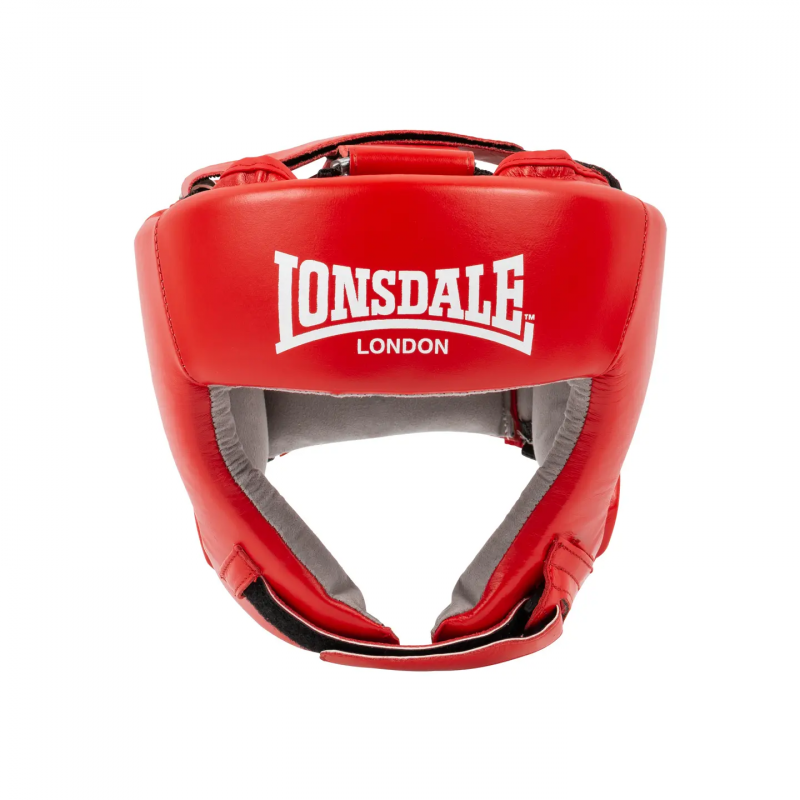 Boxhelm aus Leder Lonsdale