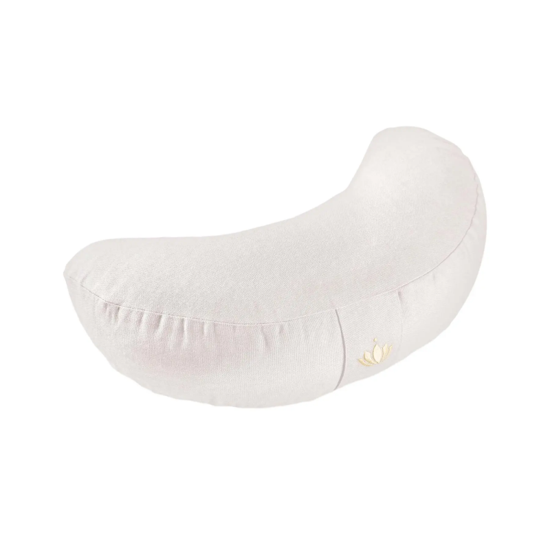 Coussin de Yoga in Form eines Croissants Lotuscrafts Shanti