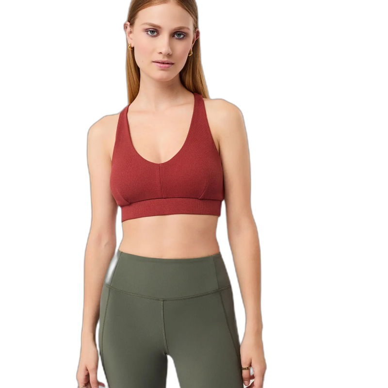 Damen-Sport-BH Mandala Rib