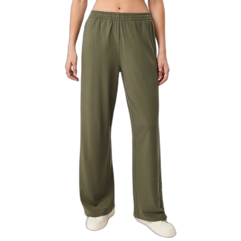 Weite, fließende Hose für Frauen Mandala