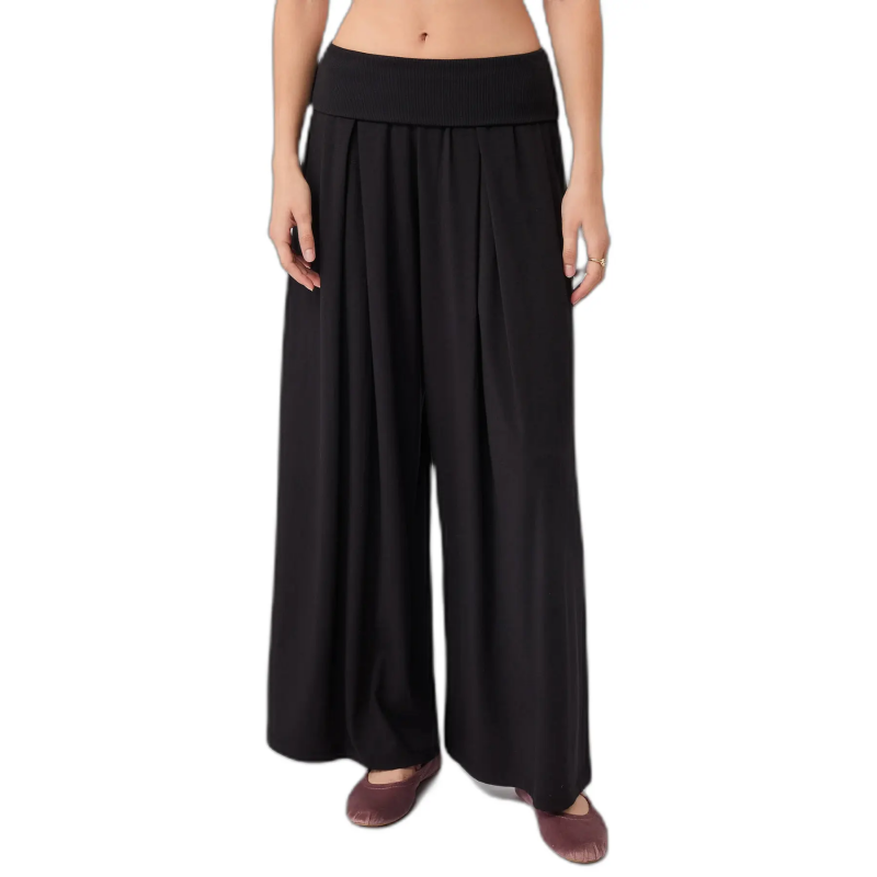 Damenhose mit extra weitem Bein Mandala