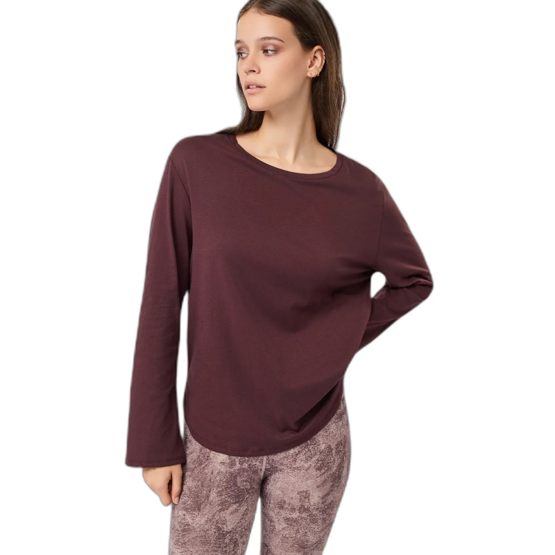 Langarmshirt Mandala Halfmoon