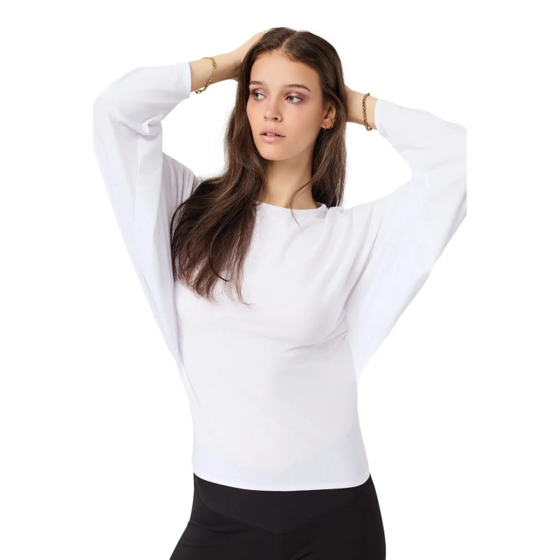 Damen Batwing Sweatshirt Mandala Pulse