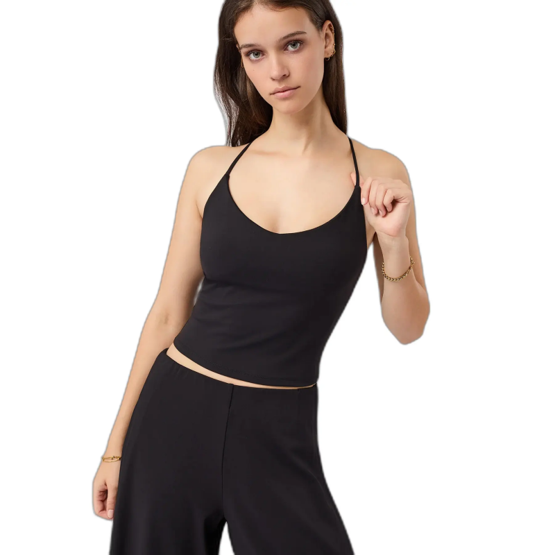 Damen-Top Mandala Cropped Pilates
