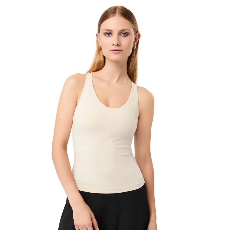 Frauen Tanktop mit feinen Kreuzträgern Mandala All Sports