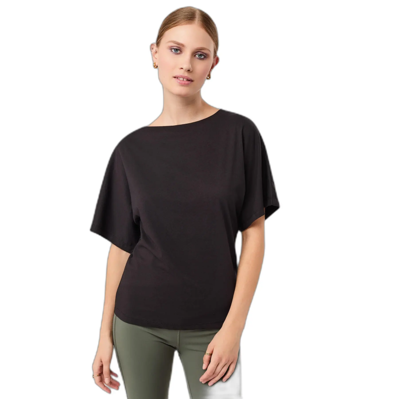 Damen T-Shirt fließend Mandala Butterfly