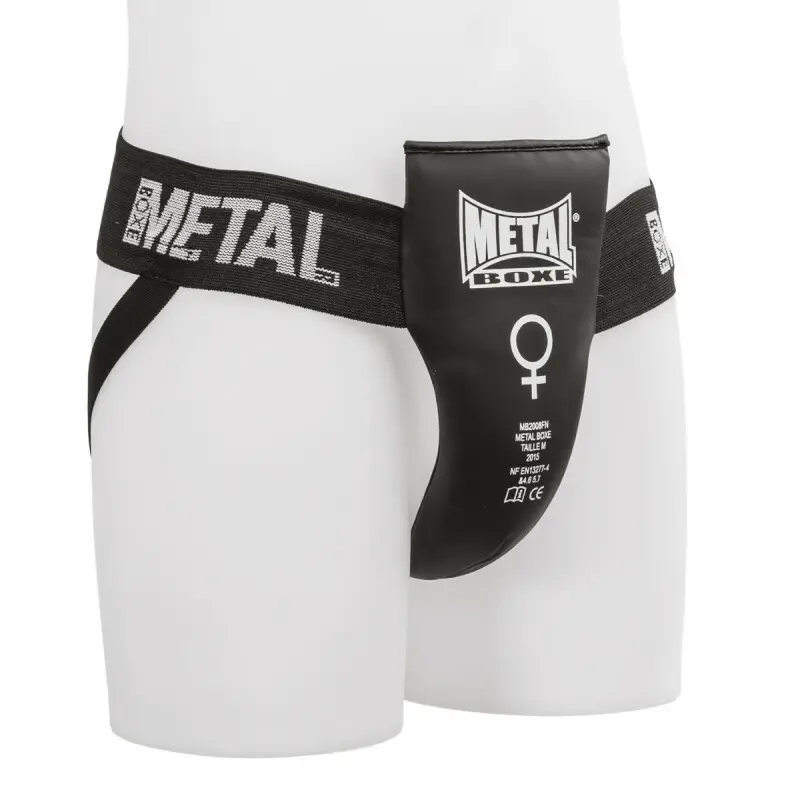 Coquille Damen Metal Boxe