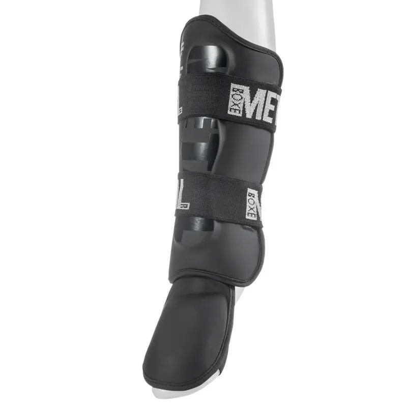 Schienbeinschützer + abnehmbarer Fuß pro Metal Boxe
